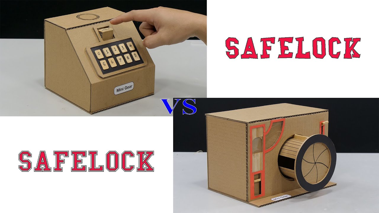 Safe-lock Vs Safe-lock DIY at home