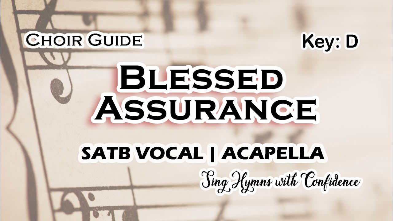 Blessed Assurance | SATB Acapella