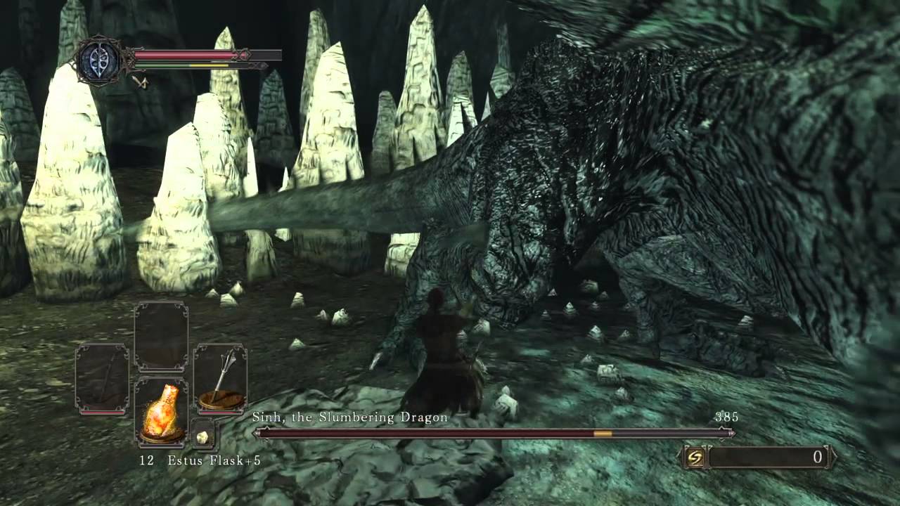 [Dark Souls II] SL1 - Sinh (no damage taken)