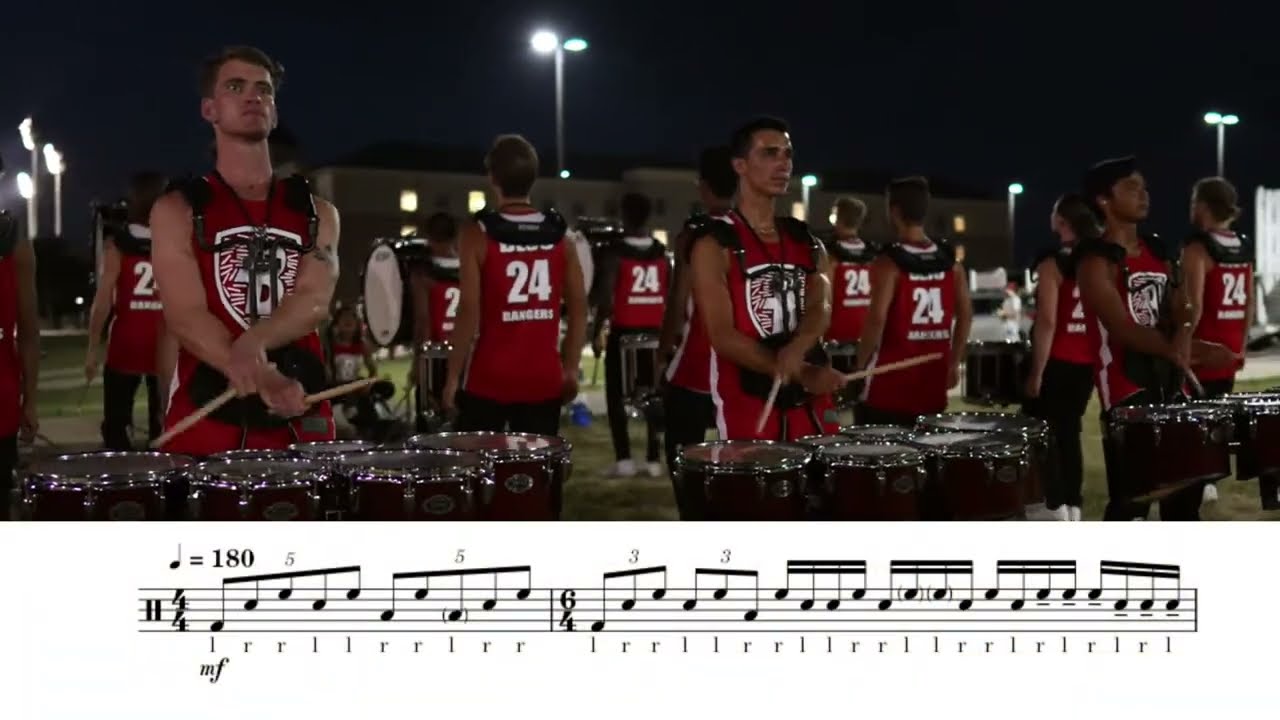 2024 Bluecoats Tenor Feature Transcription