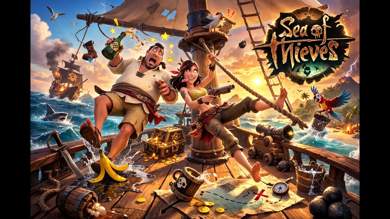 Zwei Dullis stechen in See 🌴🏴‍☠️ | Sea of Thieves [001]
