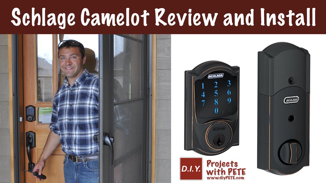 Schlage Camelot Touchscreen Deadbolt Review and Install
