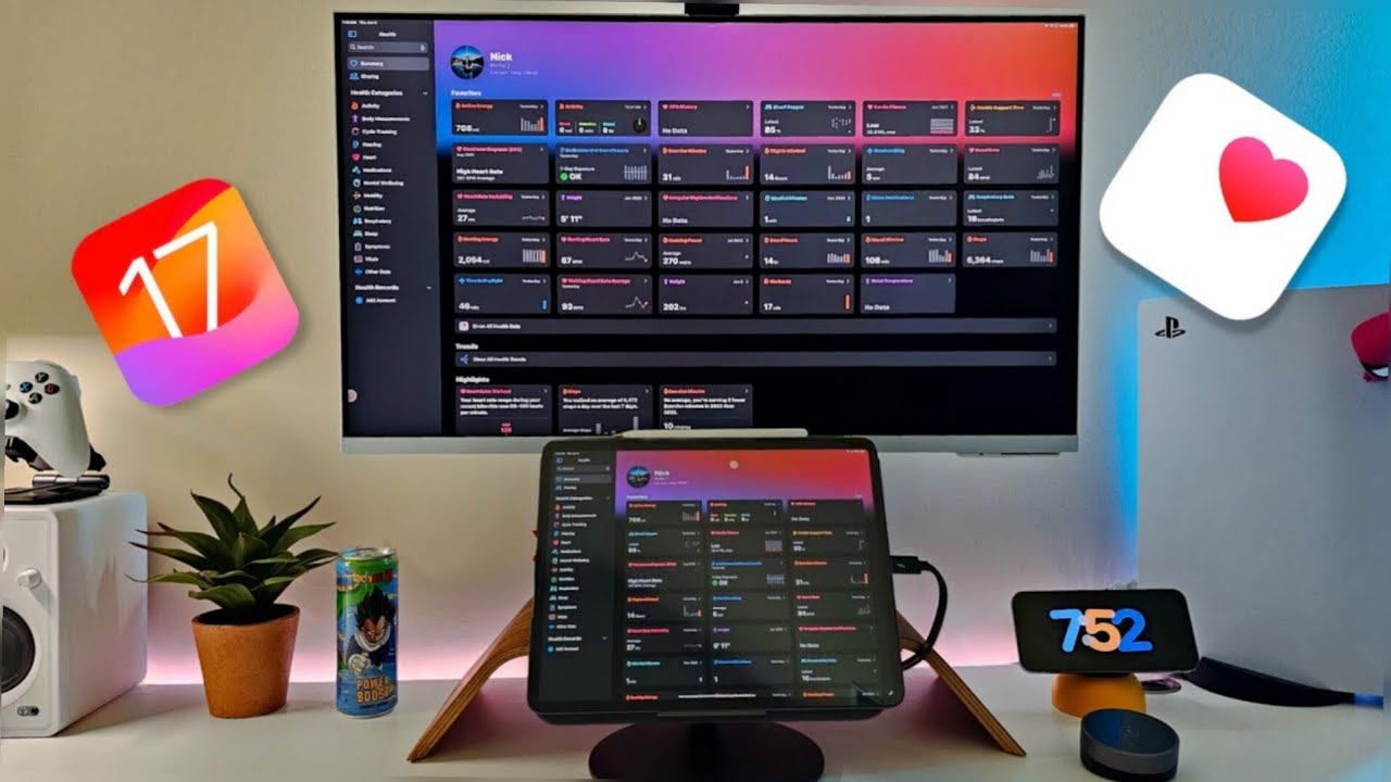 iPadOS 17 Hands-On: Health App❣️