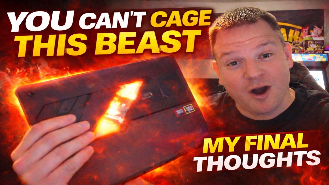 My Final Thoughts on the Asus Rog Flow Z13 ... Too Much Power in Too Small a Frame