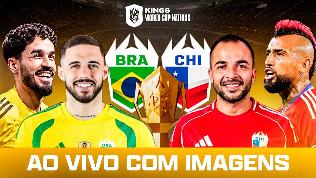 KINGS WORLD CUP NATIONS - BRASIL X CHILE - GRANDE FINAL | AO VIVO E COM IMAGENS