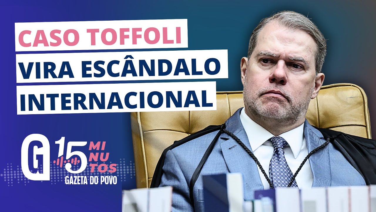 Escândalo Toffoli expõe crise de credibilidade do STF | 15 MINUTOS