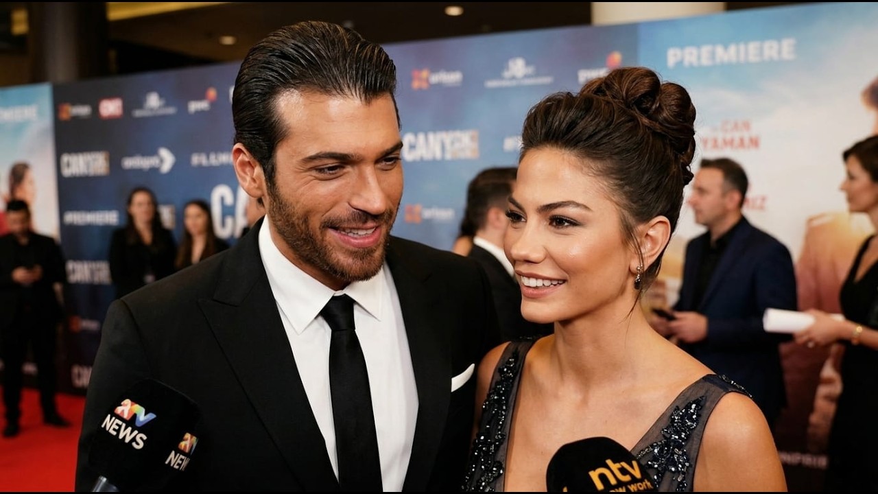 Can Yaman & Demet &Ouml;zdemir Shine at the Premiere Red Carpet  | Glam Moments 2026