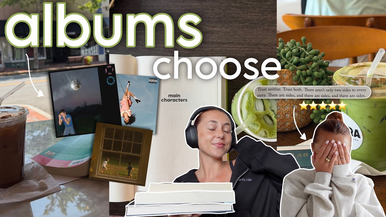 Альбомы 2026 года выбирают книги для чтения на неделю 🎧📚 *новые 5 звезд*
