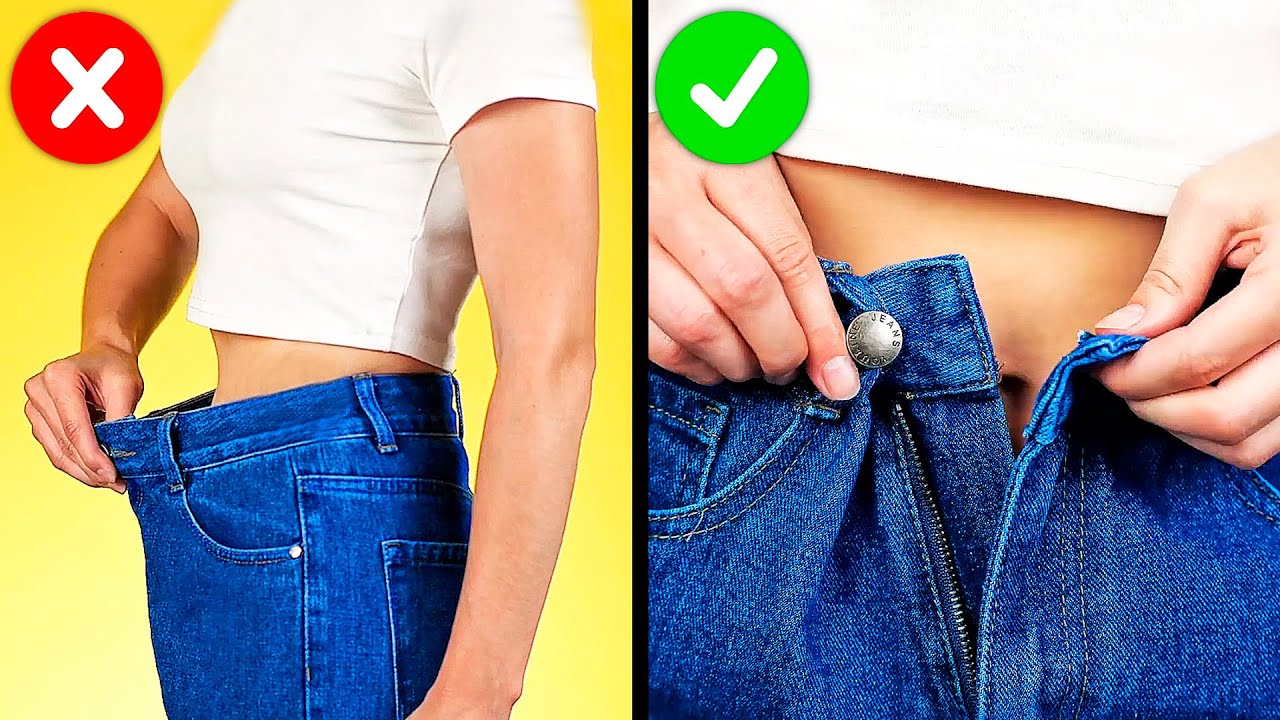 24 UNBELIEVABLY COOL JEANS HACKS