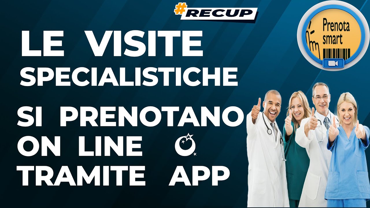 Come Prenotare Visite Specialistihe in due click (RECUP)