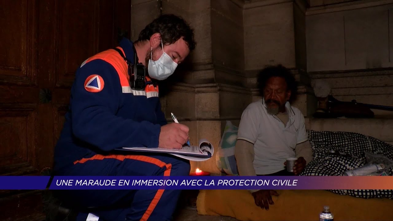 Yvelines | Une maraude en immersion avec la Protection Civile yvelinoise