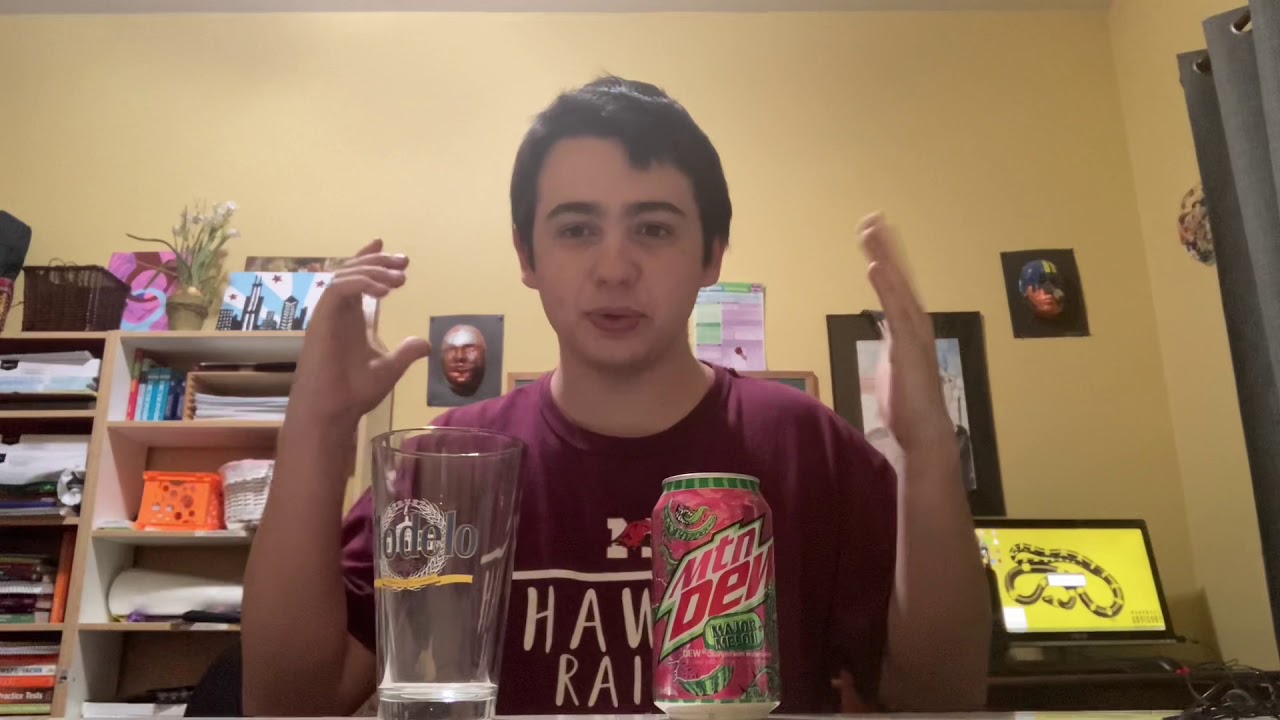 New Mountain Dew Major Melon review and chug