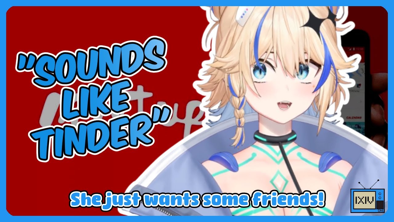Lumi Tries A Friend Making App ~ Kaneko Lumi (Phase Connect) #vtuberclips