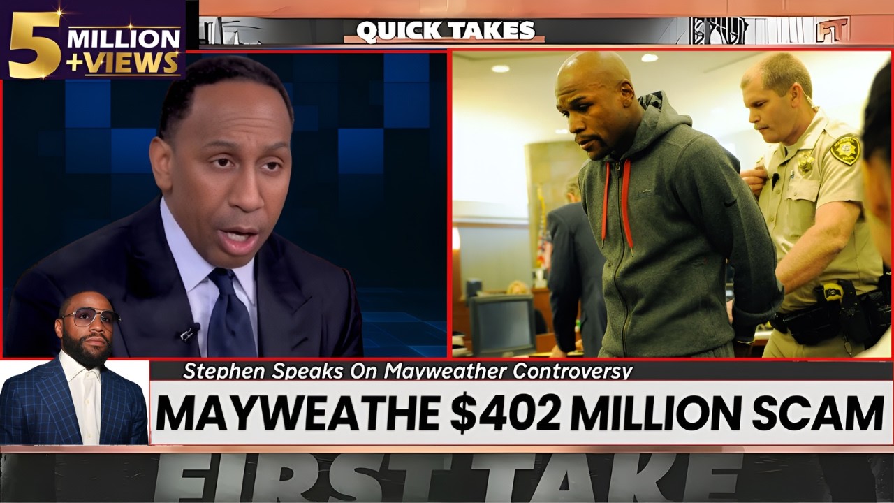 Stephen A. Smith Drops Bombshell: Mayweather’s Fortune Vanished in $402M Scam