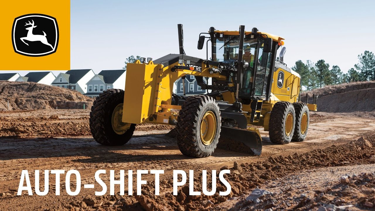 Auto-Shift PLUS Operation on Motor Graders | John Deere Construction