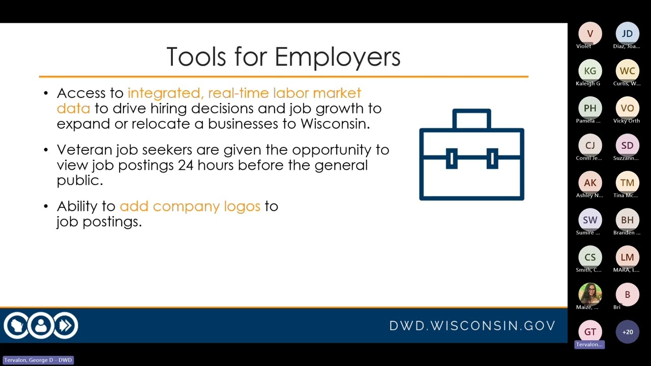 Ресурсы службы занятости: как работодатели находят соискателей, Wisconsin Fast Forward