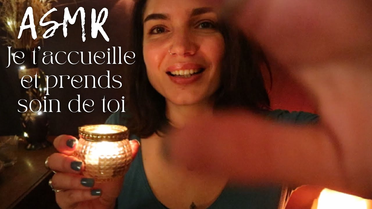 ASMR ROLEPLAY * Je t'accueille et je prends soin de toi