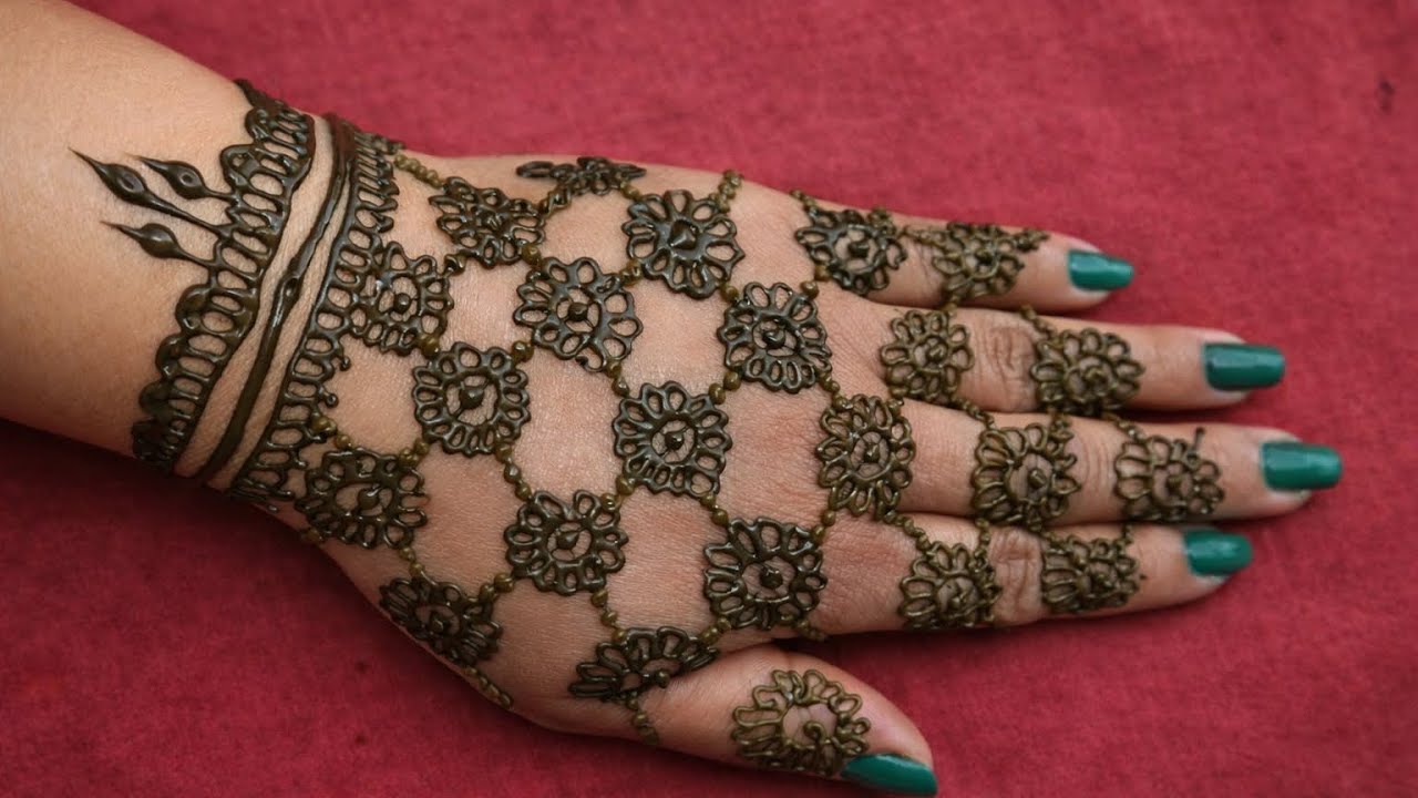 Easy and simple mehndi design 2026🥰New staylish mehndi design♥️
