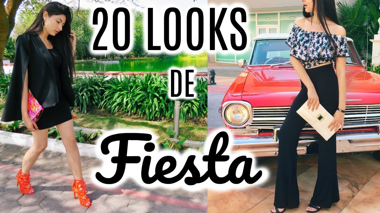 20 Outfits para ir de Fiesta + SORTEO 🎁
