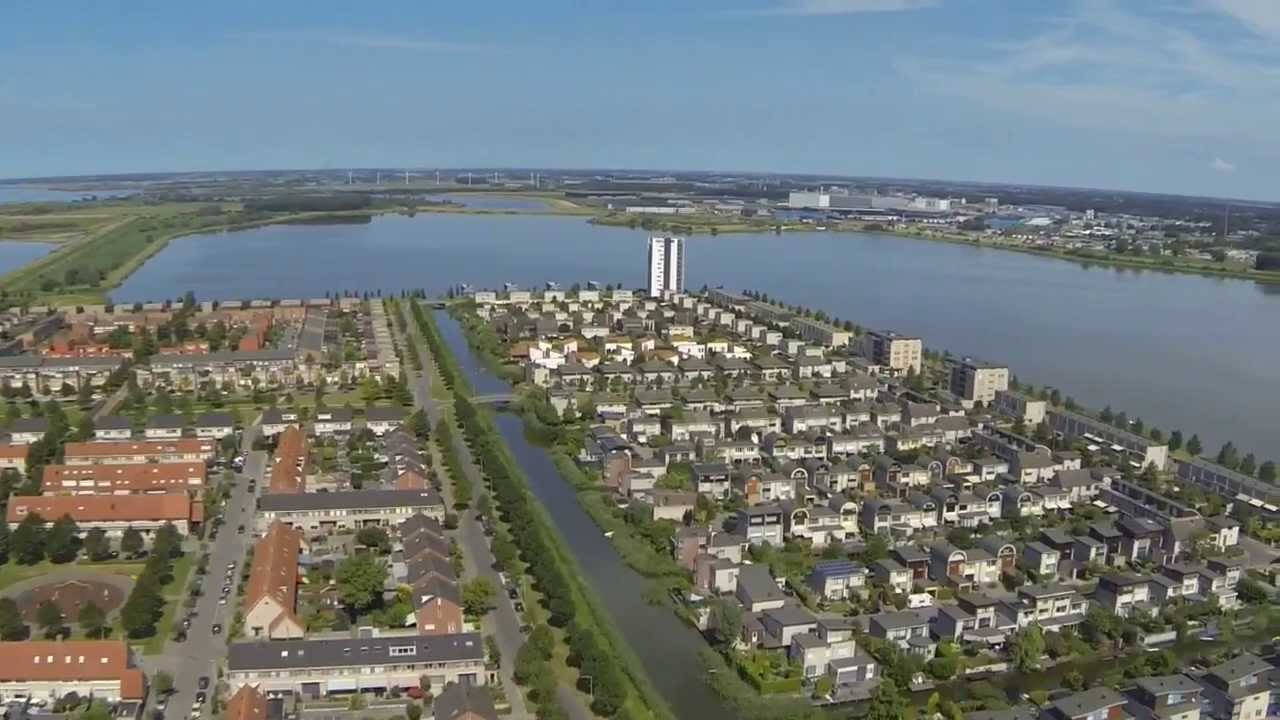 Bergen op Zoom - Bergse Plaat - vanuit de lucht. #2