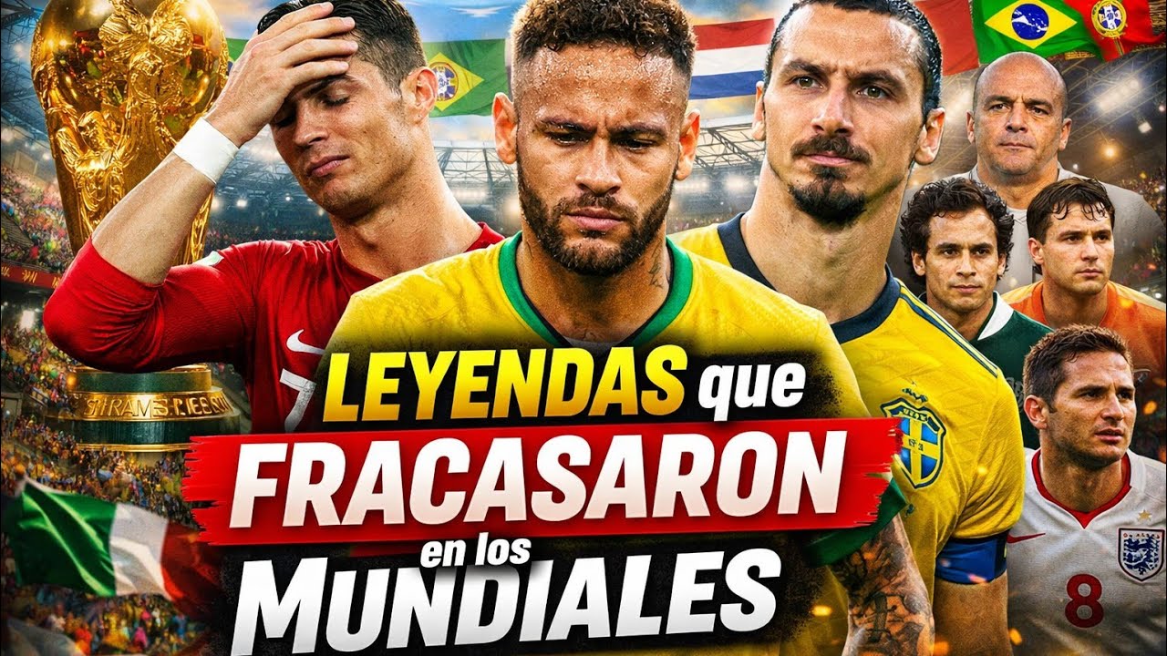  😱Top 10 de jugadores que FALLARON ...según la IA😱
