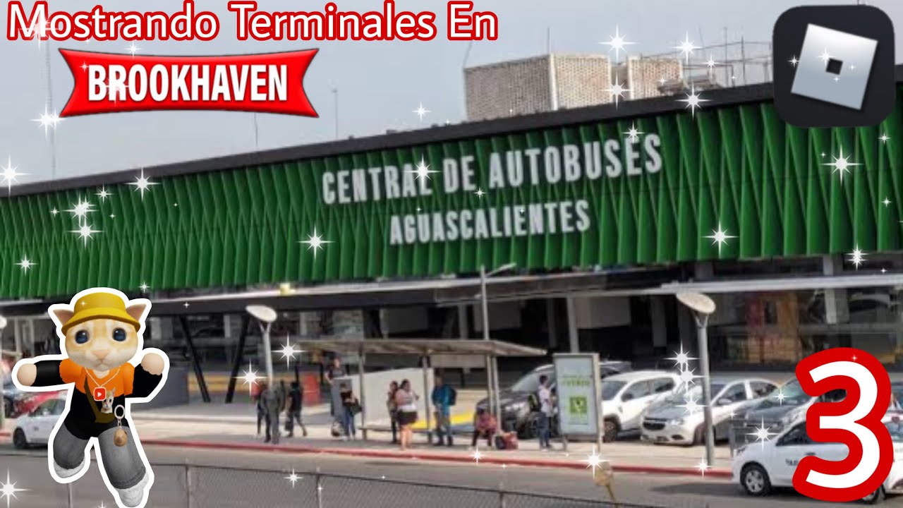 Mostrando terminales parte 3 #autobus #brookhaven 