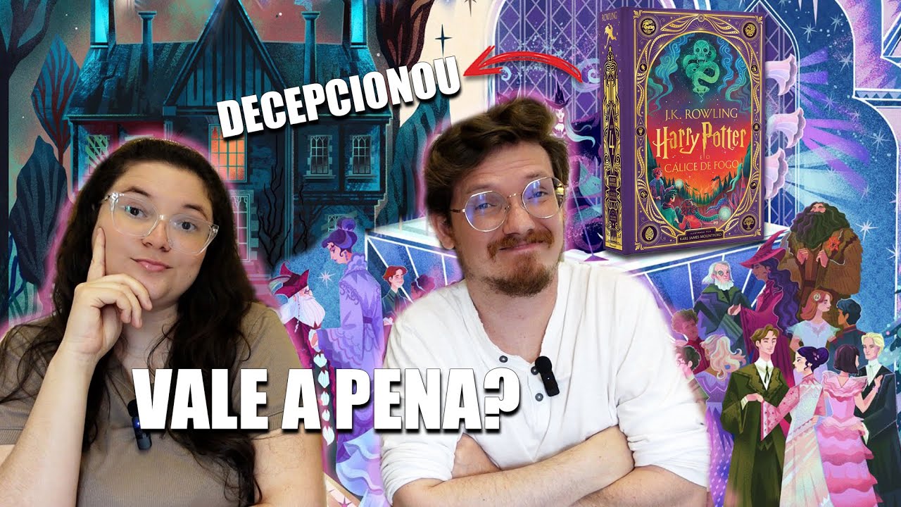 REVIEW Harry Potter e o C&aacute;lice de Fogo edi&ccedil;&atilde;o interativa X MinaLima 🔥🏆
