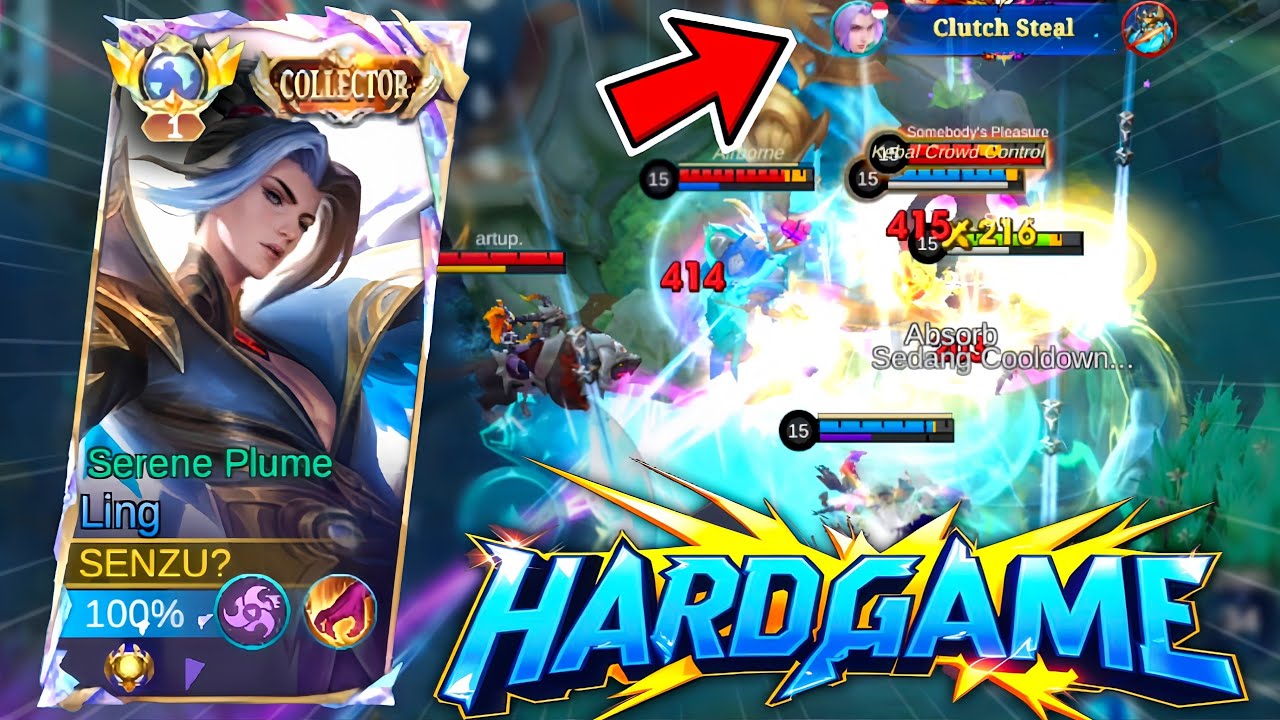 LING HARD GAME‼️FULL CC | VERY HARD GAME & INTENSE MATCH | BEST EPIC COMEBACK ~ MLBB