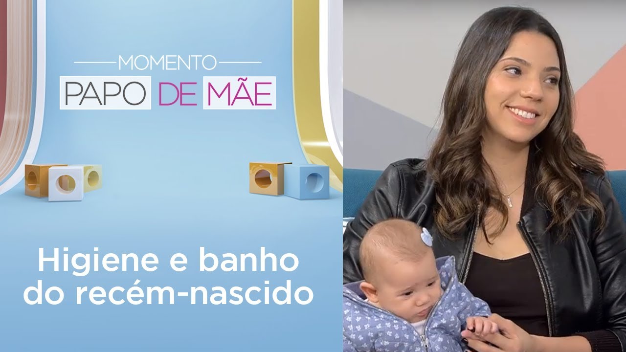 Cuidados e dicas para o primeiro banho do bebê | Momento Papo de Mãe