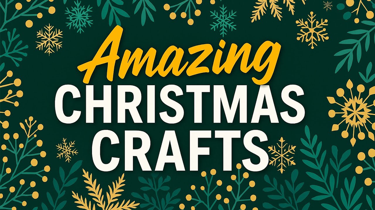 BEAUTIFUL DIY CHRISTMAS CRAFT IDEAS 🎁✨  Handmade Holiday Decor 2025