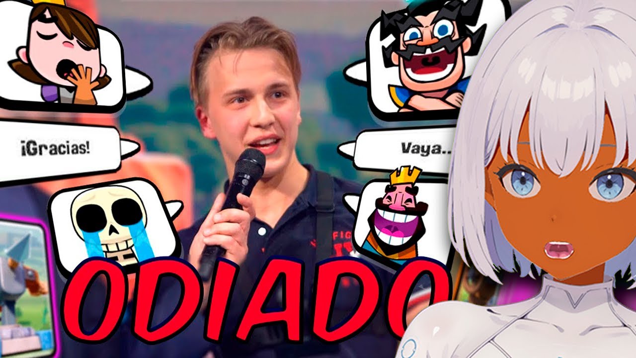 Trapi reacciona a  👑IEl jugador mas odiado de Clash RoyaleI😡