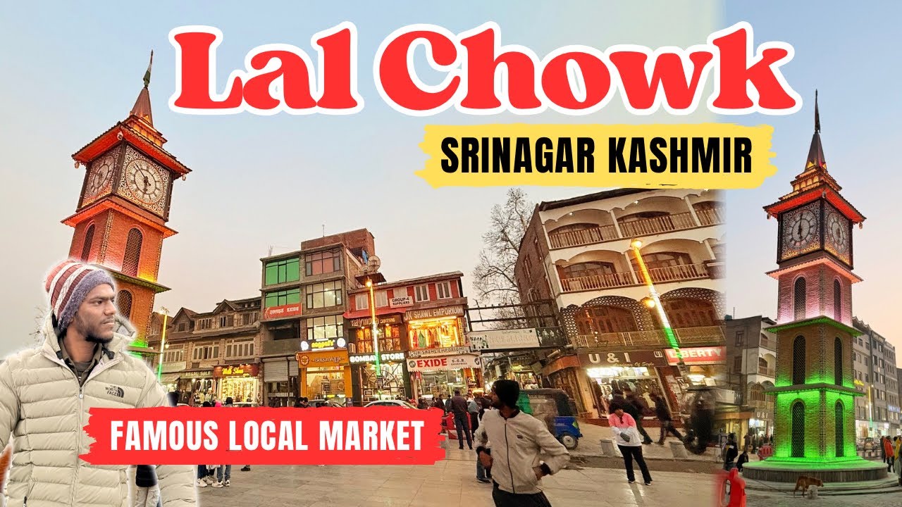 I Exploring Local Market In Srinagar Kashmir || Lal Chowk Srinagar | Night Life Of Srinagar Kashmir