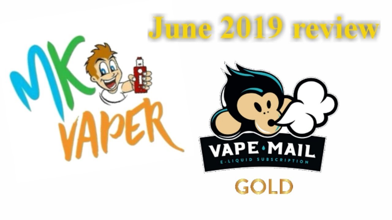 Vape-mail eliquid gold pack - June 2018