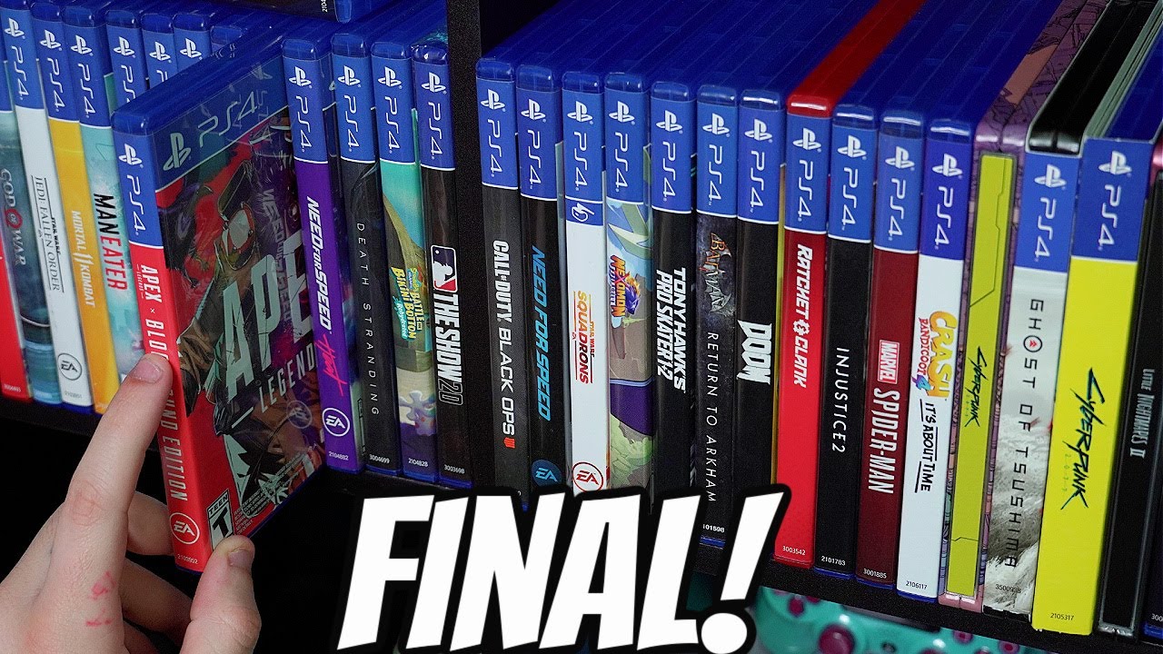 My FINAL PS4 Game Collection! (February 2021)