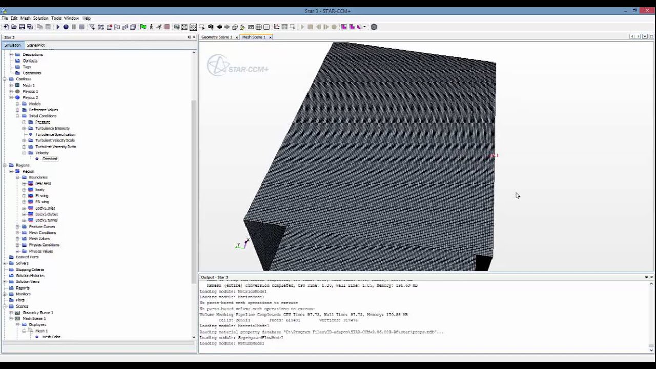 Catia igs to Star CCM CFD analysis