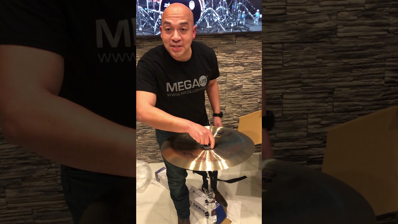 Bosphorus cymbals Latin Series (unboxing) - Adolfo Garcia