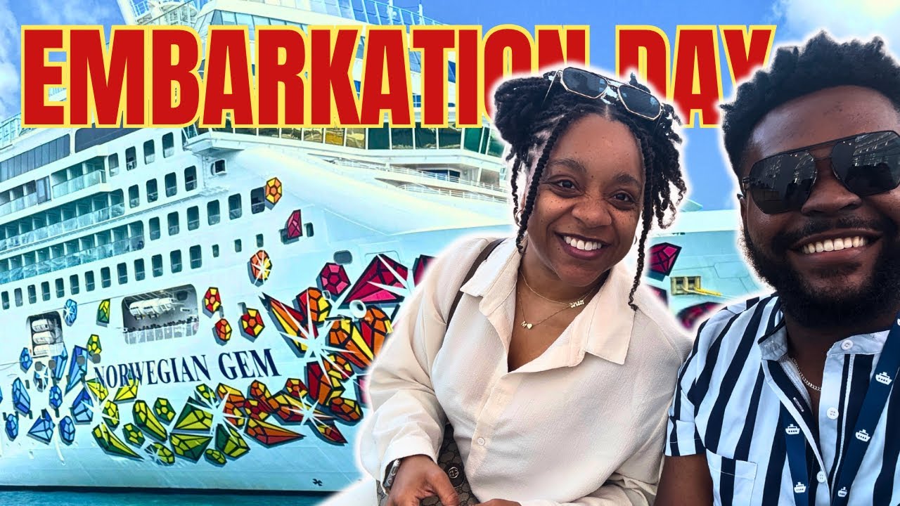 Embarkation Day on Norwegian Cruise | Day 1 Vlog 