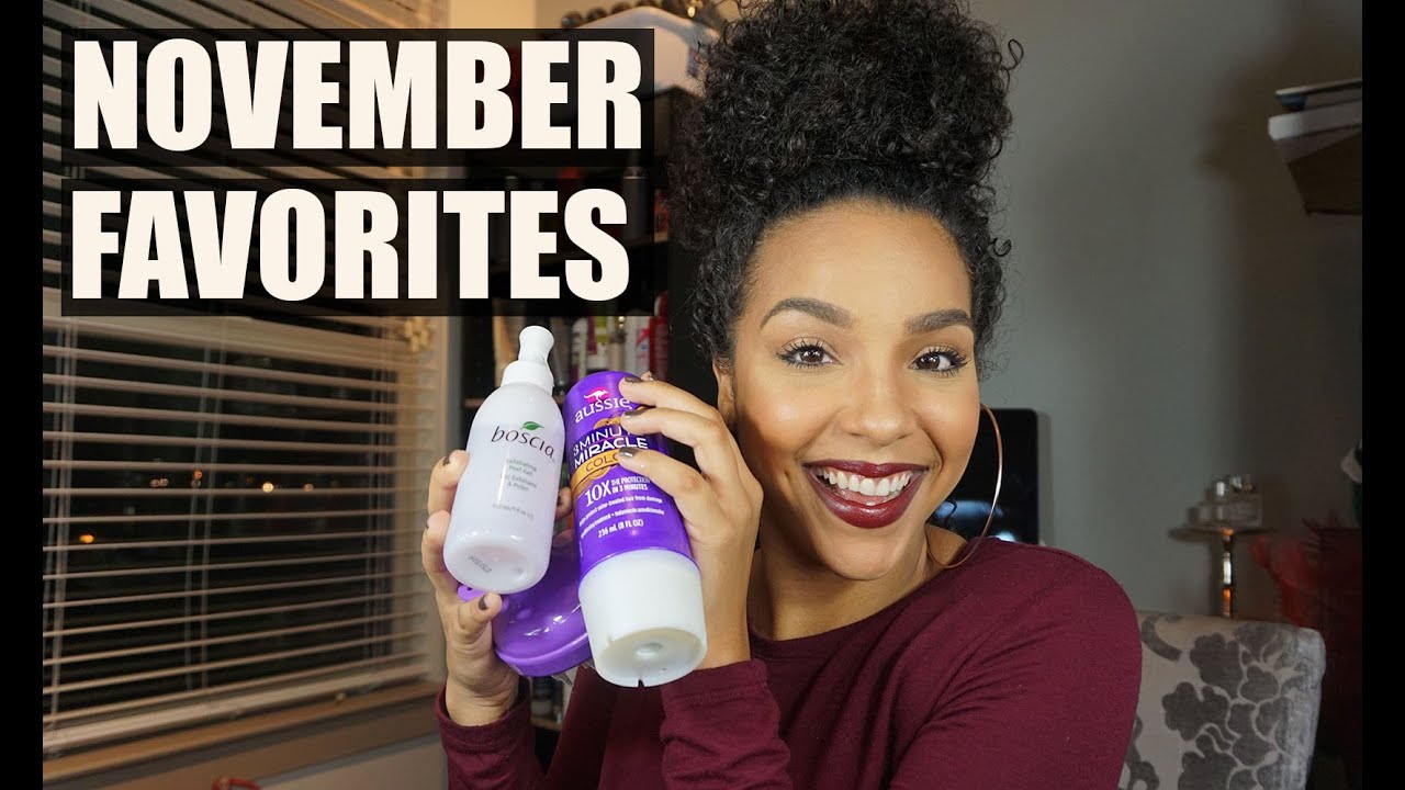 November Favorites! (Becca, Boscia, Sephora, and more!)