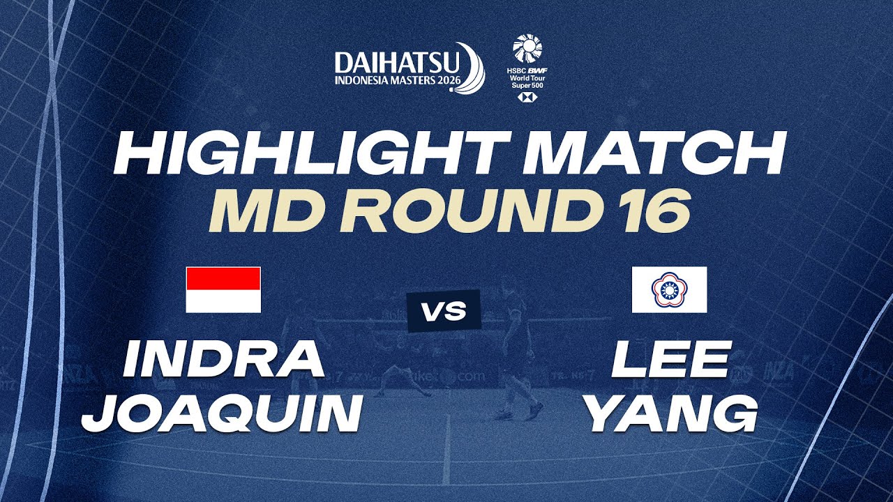 Highlight Match | MD R16 | INDRA (INA) / JOAQUIN (INA) vs LEE (TPE) [8] / YANG (TPE)