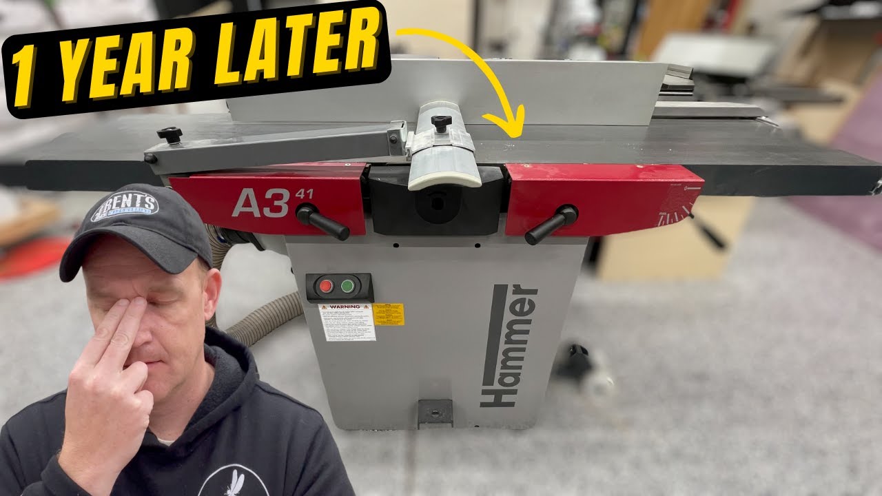 Hammer A3-41 jointer planner combo 1 year review ll Part 1