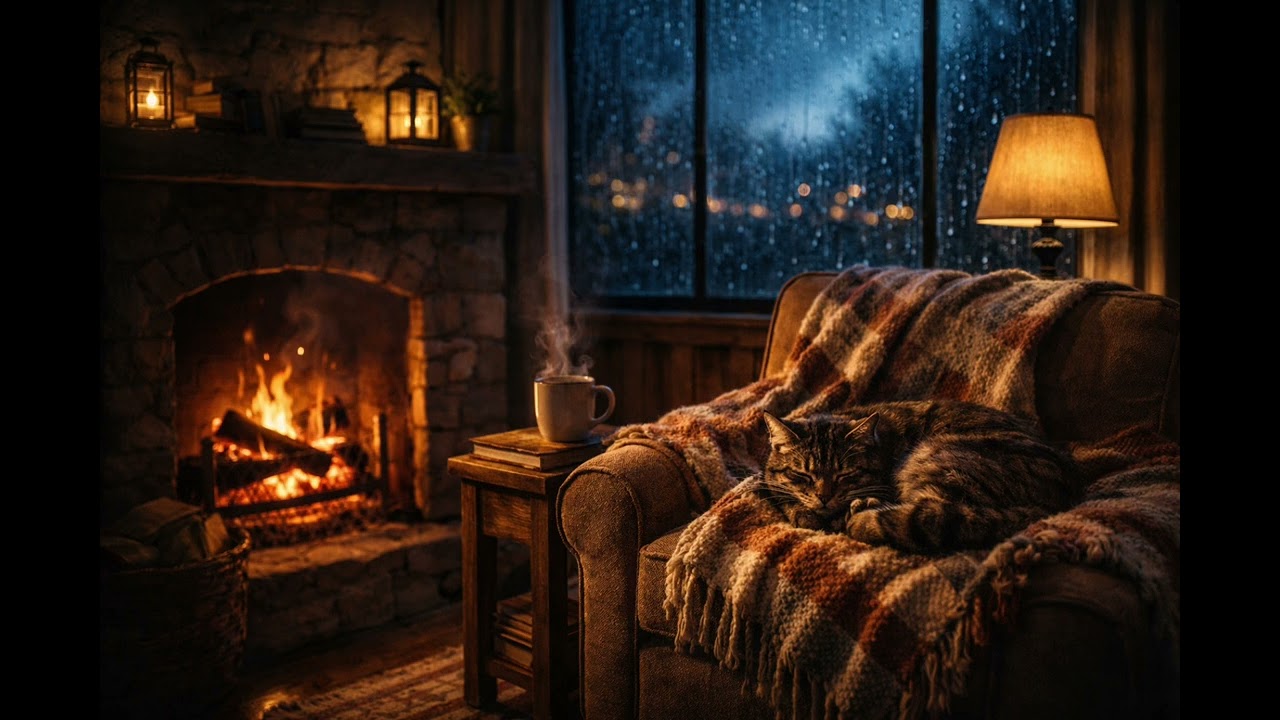Çıtır Çıtır Odun Ateşi 🔥 | Cozy Fire Sounds for Deep Sleep, Study & Relaxation (1 Hour)