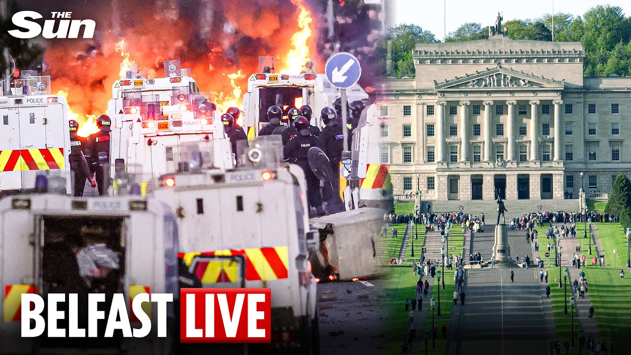 LIVE: Sinn F&eacute;in and DUP address the media after talks with Hilary Benn over Belfast riots
