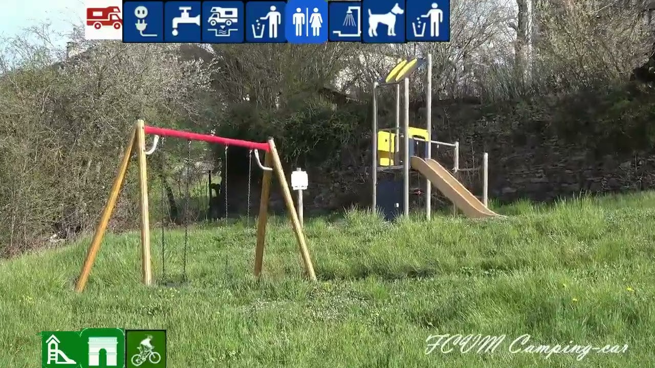 Aire camping car Saint- Flour