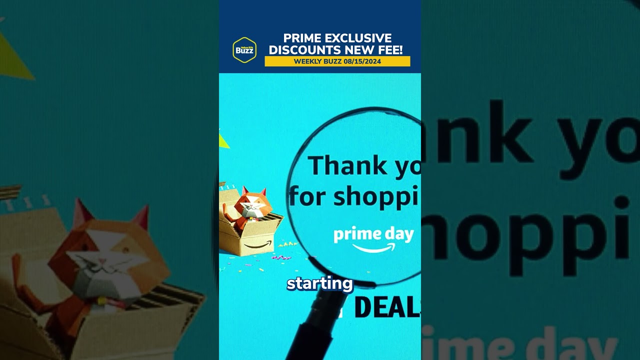 Prime Exclusive Discounts New Fee #Shorts