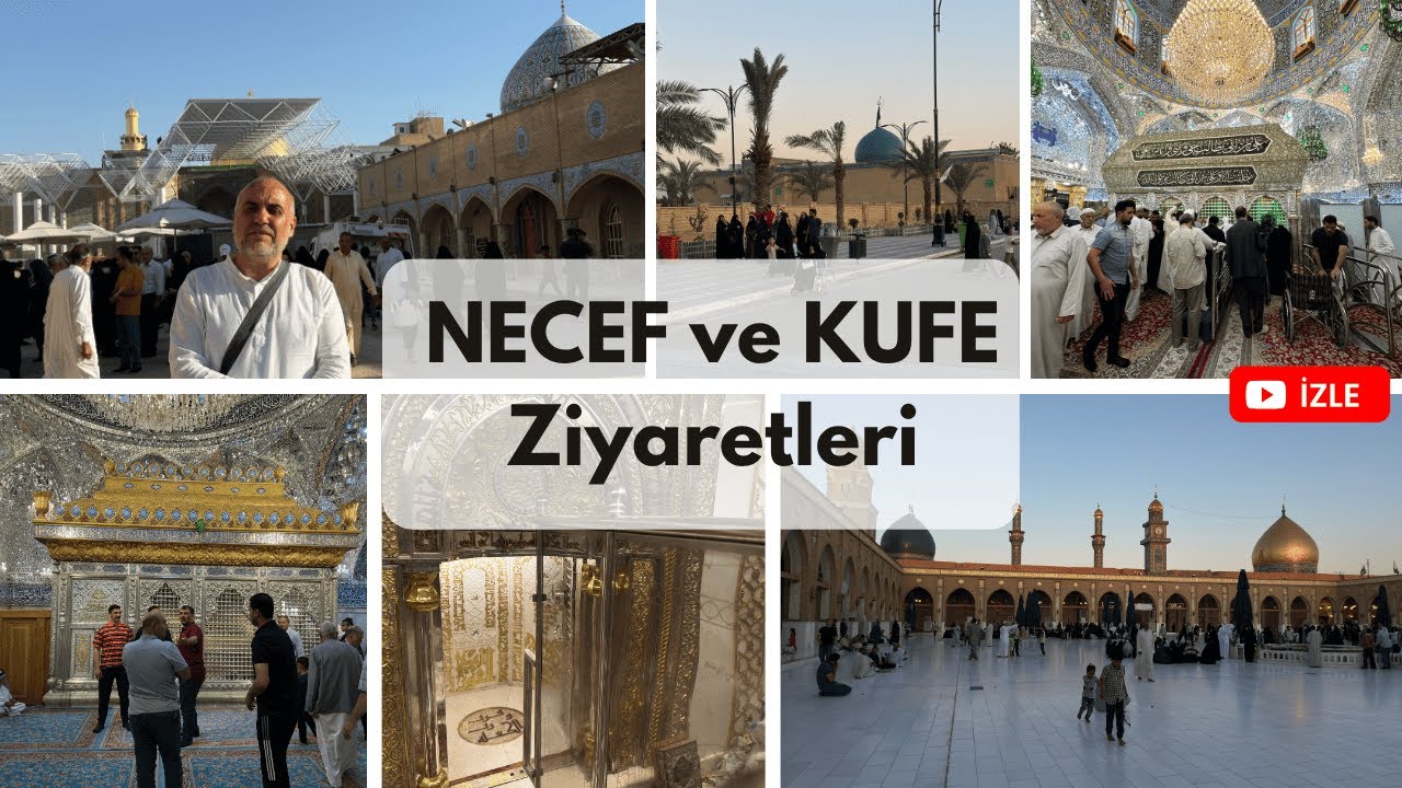 Necef & Kufe Ziyaretleri : İmam Ali T&uuml;rbesi - Hz Ali Evi - Kufe Mescidi #nejef #kufe #imamali #najaf