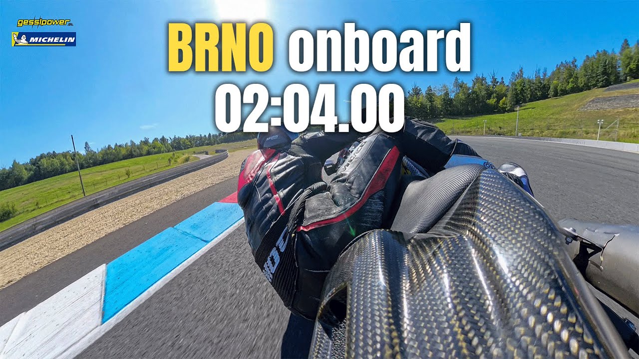 Matthias Meindl onboard in Brno 02:04.00 | Honda CBR1000RR-R | new Asphalt