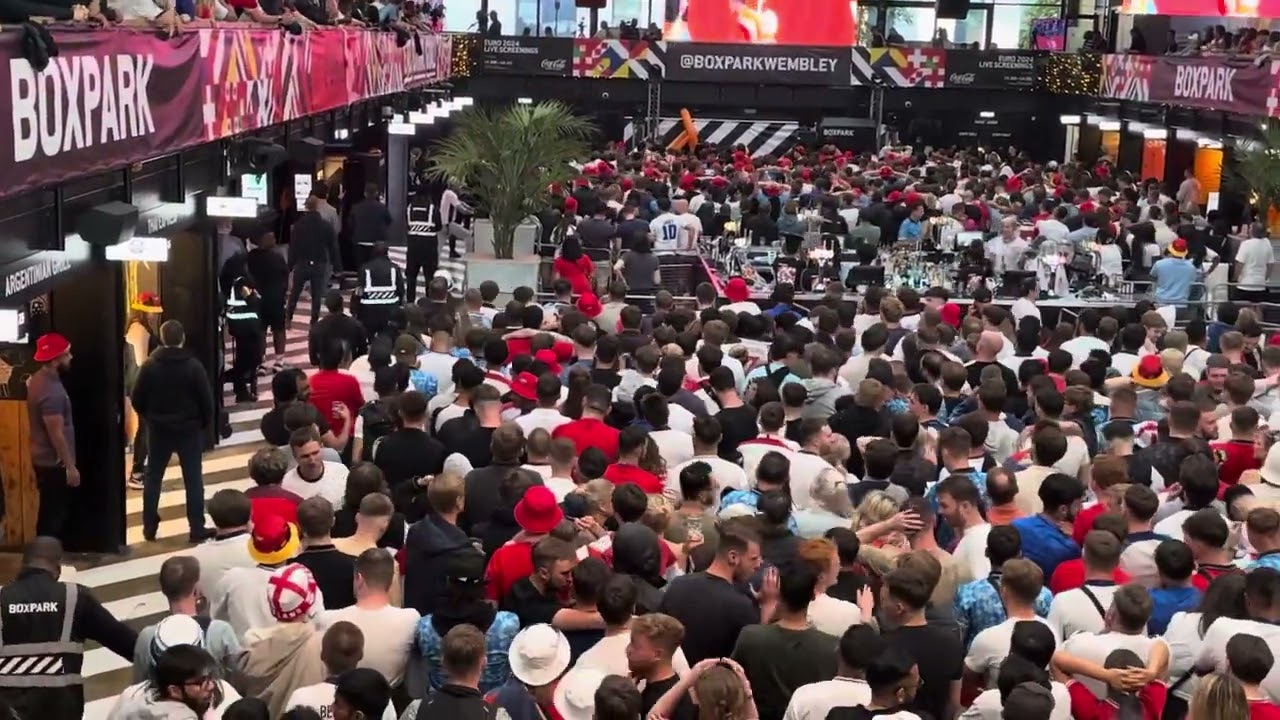 Boxpark Wembley - England vs Switzerland Penalty Shootout (EURO 2024 Quarter-Final)