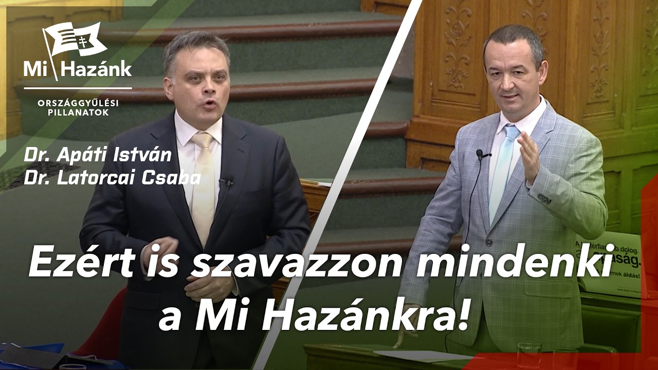 Ezért is szavazzon mindenki a Mi Hazánkra!