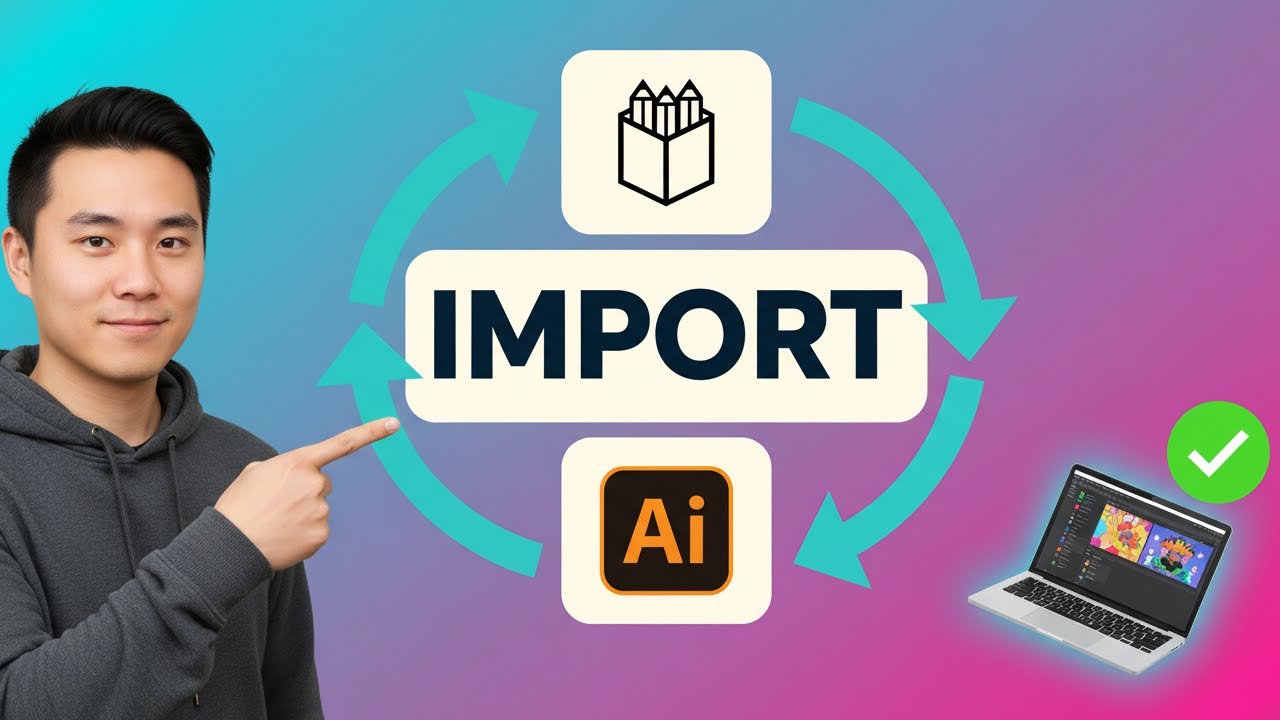 How to IMPORT SVG FROM ADOBE ILLUSTRATOR to Penpot (Step by Step)