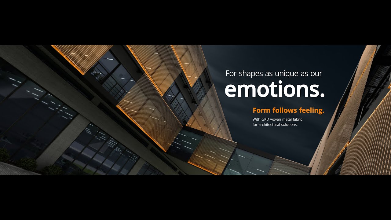 Form follows feeling - GKD architecture mesh innovations